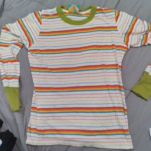 Bug Bud Press Rainbow Striped Long Sleeve